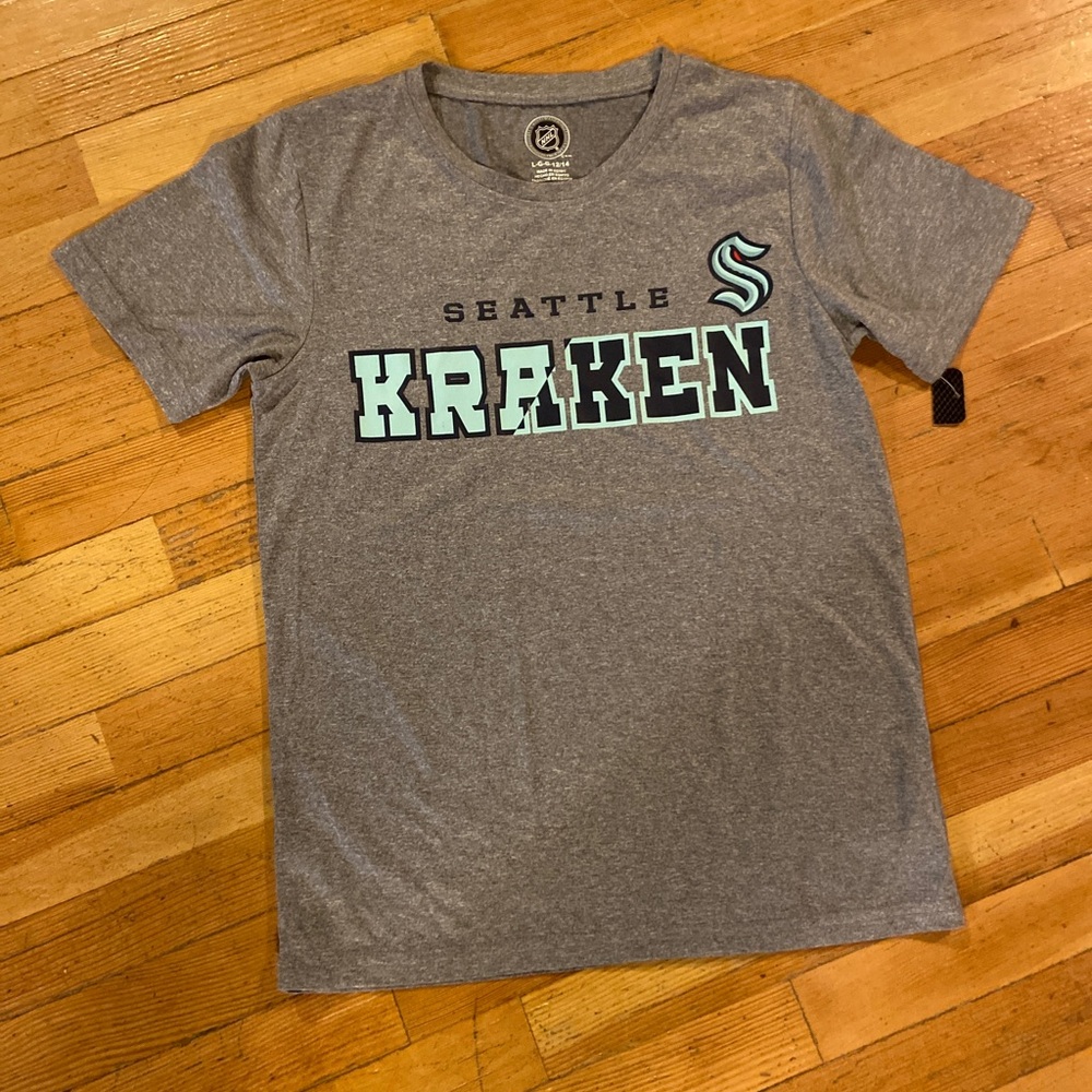 Seattle Kraken Gray T-Shirt